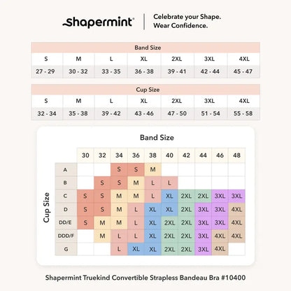 Truekind Convertible Bandeau Bra